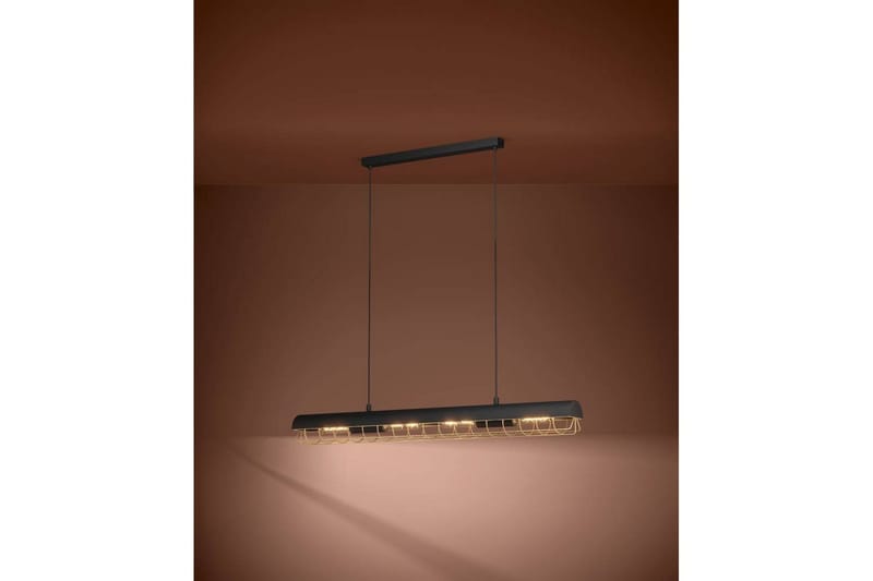 Loftpendel Eglo Alfonsine Sort/Messing - Belysning - Lamper & indendørsbelysning - Loftlampe - Pendellamper & hængelamper