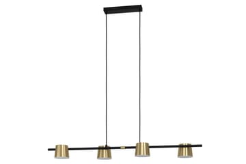 Loftpendel Eglo Altamira Sort/Messing - Belysning - Lamper & indendørsbelysning - Loftlampe - Pendellamper & hængelamper