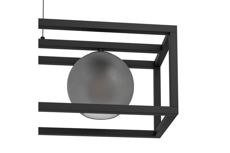 Loftpendel Eglo Arangona Sort/Grå Ramme med 3 lamper - Belysning - Lamper & indendørsbelysning - Loftlampe - Pendellamper & hængelamper