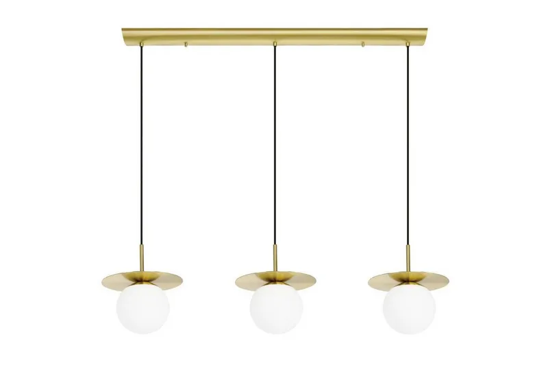 Loftpendel Eglo Arenales Messing/Opalhvid med 3 Lamper, undefined