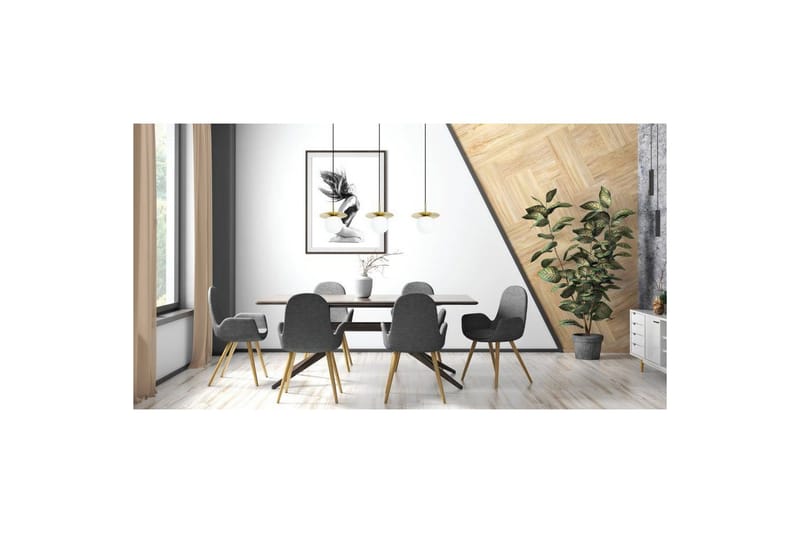 Loftpendel Eglo Arenales Messing/Opalhvid med 3 Lamper - Belysning - Lamper & indendørsbelysning - Loftlampe - Pendellamper & hængelamper