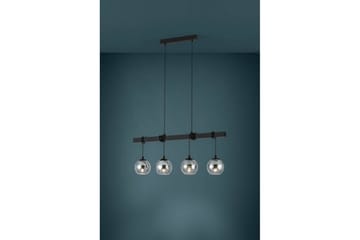 Loftpendel Eglo Argallo Sort/Transparent med 4 lamper - Belysning - Lamper & indendørsbelysning - Loftlampe - Pendellamper & hængelamper