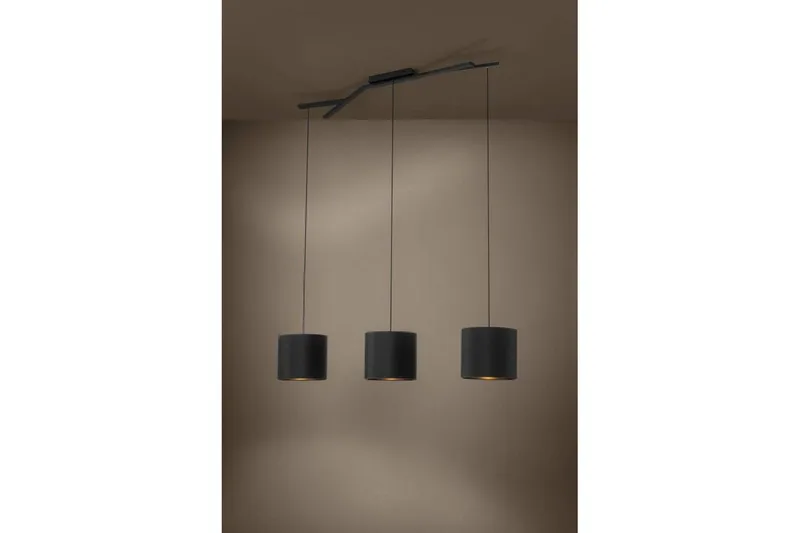 Loftpendel Eglo Balnario Sort med 3 Lamper - Belysning - Lamper & indendørsbelysning - Loftlampe - Pendellamper & hængelamper