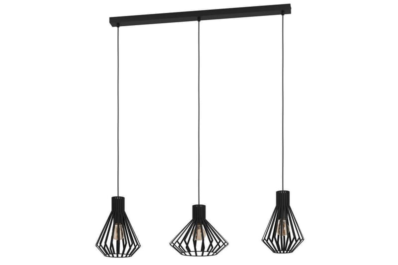 Loftpendel Eglo Basidano Sort med 3 Lamper - Belysning - Lamper & indendørsbelysning - Loftlampe - Pendellamper & hængelamper