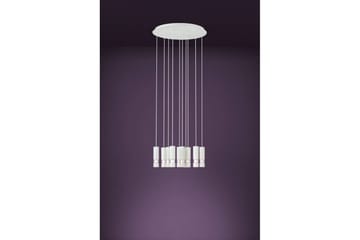 Loftpendel Eglo Bernabeta Hvid Rondel med 10 Lamper - Belysning - Lamper & indendørsbelysning - Loftlampe - Pendellamper & hængelamper