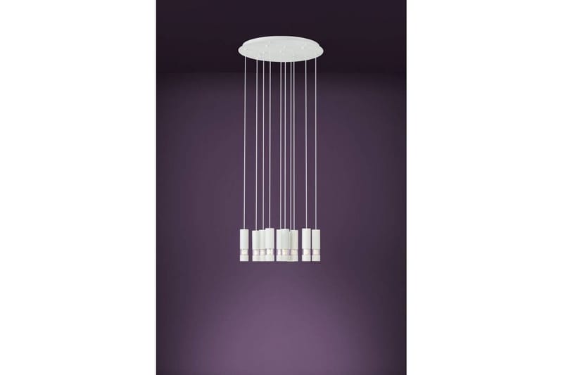 Loftpendel Eglo Bernabeta Hvid Rondel med 10 Lamper - Belysning - Lamper & indendørsbelysning - Loftlampe - Pendellamper & hængelamper