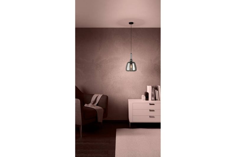 Loftpendel Eglo Bovino Sort/Transparent - Belysning - Lamper & indendørsbelysning - Loftlampe - Pendellamper & hængelamper