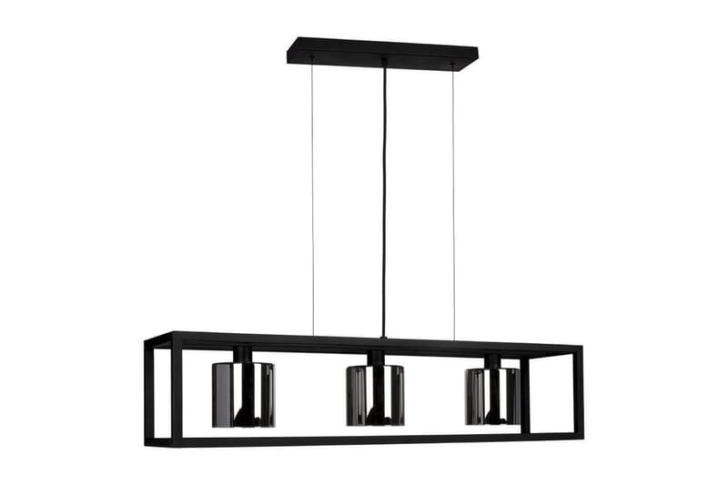 Loftpendel Eglo Brisling Sort/Transparent Ramme med 3 Lamper - Belysning - Lamper & indendørsbelysning - Loftlampe - Pendellamper & hængelamper