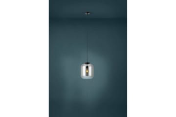 Loftpendel Eglo Bulciago Sort/Stål Røgfarvet - Belysning - Lamper & indendørsbelysning - Loftlampe - Pendellamper & hængelamper