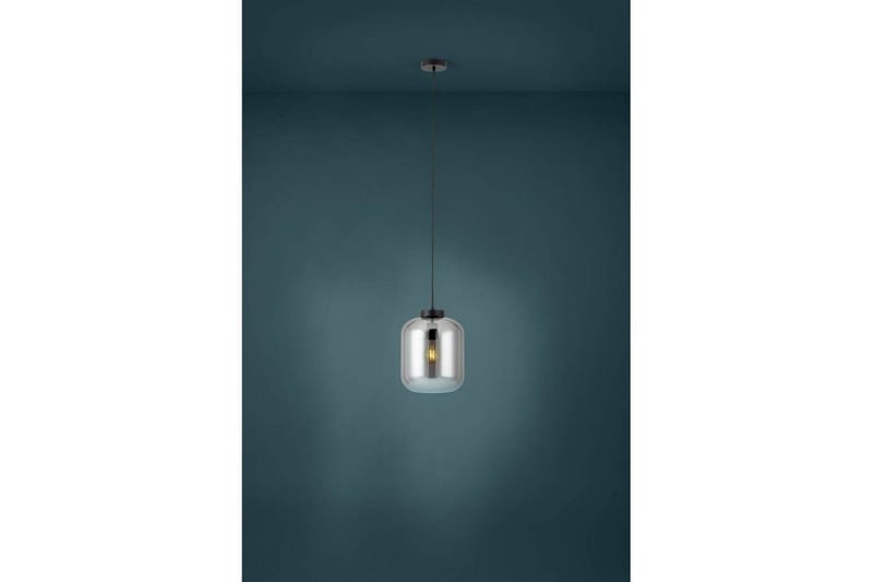 Loftpendel Eglo Bulciago Sort/Stål Røgfarvet - Belysning - Lamper & indendørsbelysning - Loftlampe - Pendellamper & hængelamper