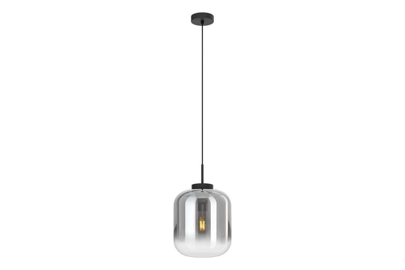 Loftpendel Eglo Bulciago Sort/Stål Røgfarvet - Belysning - Lamper & indendørsbelysning - Loftlampe - Pendellamper & hængelamper