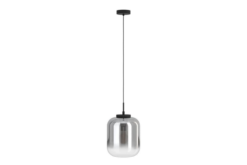 Loftpendel Eglo Bulciago Sort/Stål Røgfarvet - Belysning - Lamper & indendørsbelysning - Loftlampe - Pendellamper & hængelamper