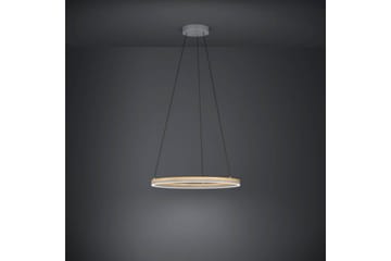 Loftpendel Eglo Cadinaro Grå/Træ Rund - Belysning - Lamper & indendørsbelysning - Loftlampe - Pendellamper & hængelamper