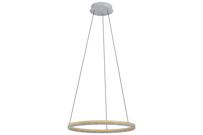 Loftpendel Eglo Cadinaro Grå/Træ Rund - Belysning - Lamper & indendørsbelysning - Loftlampe - Pendellamper & hængelamper