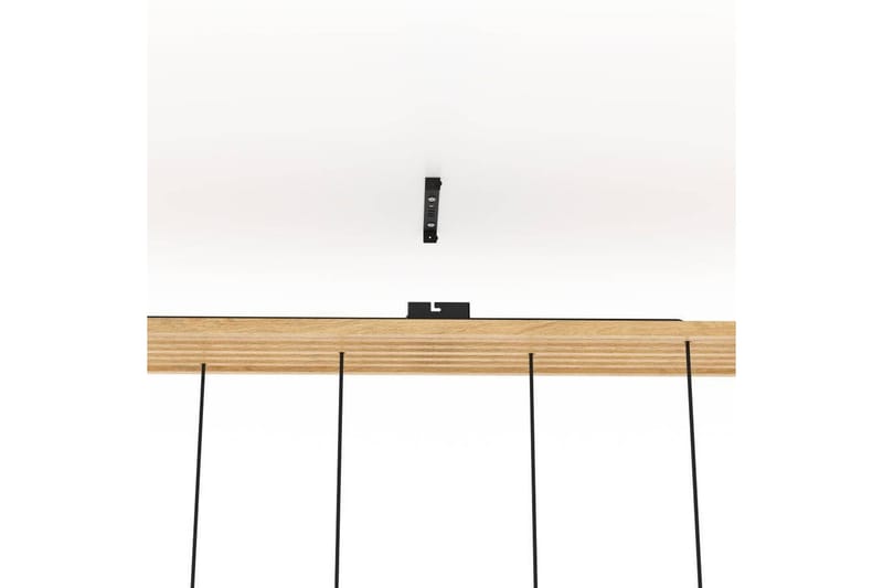 Loftpendel Eglo Camarioca Sort/Træ med 5 Lamper - Belysning - Lamper & indendørsbelysning - Loftlampe - Pendellamper & hængelamper