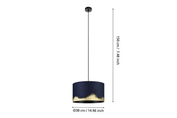 Loftpendel Eglo Casuarita Blå/Guld - Belysning - Lamper & indendørsbelysning - Loftlampe - Pendellamper & hængelamper
