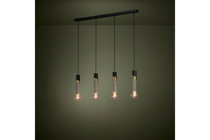Loftpendel Eglo Cedral Sort/Messing med 4 Lamper - Belysning - Lamper & indendørsbelysning - Loftlampe - Pendellamper & hængelamper