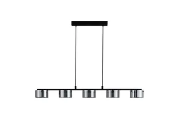Loftpendel Eglo Copillos Sort/Transparent med 5 Lamper - Belysning - Lamper & indendørsbelysning - Loftlampe - Pendellamper & hængelamper