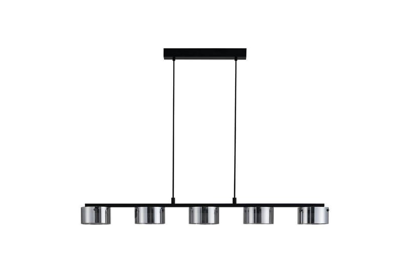 Loftpendel Eglo Copillos Sort/Transparent med 5 Lamper - Belysning - Lamper & indendørsbelysning - Loftlampe - Pendellamper & hængelamper