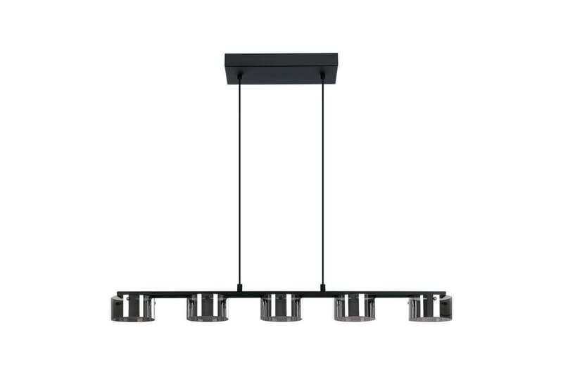 Loftpendel Eglo Copillos Sort/Transparent med 5 Lamper - Belysning - Lamper & indendørsbelysning - Loftlampe - Pendellamper & hængelamper
