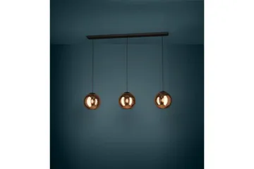 Loftpendel Eglo Cordoba Sort/Kobber med 3 Lamper - Belysning - Lamper & indendørsbelysning - Loftlampe - Pendellamper & hængelamper
