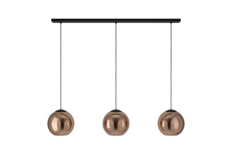 Loftpendel Eglo Cordoba Sort/Kobber med 3 Lamper - Belysning - Lamper & indendørsbelysning - Loftlampe - Pendellamper & hængelamper