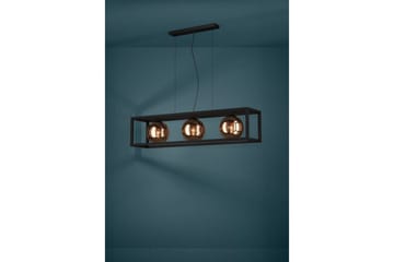 Loftpendel Eglo Cordoba Sort/Kobber Ramme med 3 Lamper - Belysning - Lamper & indendørsbelysning - Loftlampe - Pendellamper & hængelamper