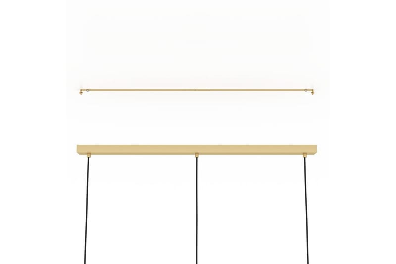 Loftpendel Eglo Corojal Cappuccino/Messing med 3 Lamper - Belysning - Lamper & indendørsbelysning - Loftlampe - Pendellamper & hængelamper