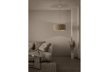 Loftpendel Eglo Corojal Cappuccino/Messing - Belysning - Lamper & indendørsbelysning - Loftlampe - Pendellamper & hængelamper