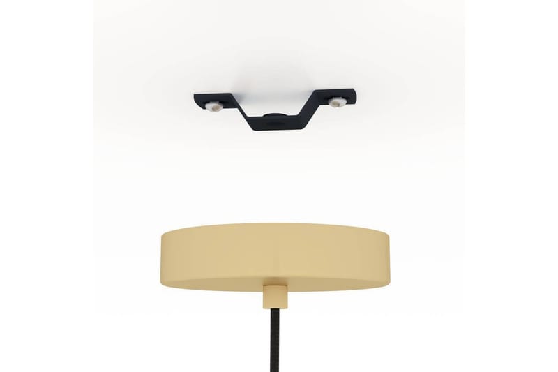 Loftpendel Eglo Corojal Cappuccino/Messing - Belysning - Lamper & indendørsbelysning - Loftlampe - Pendellamper & hængelamper