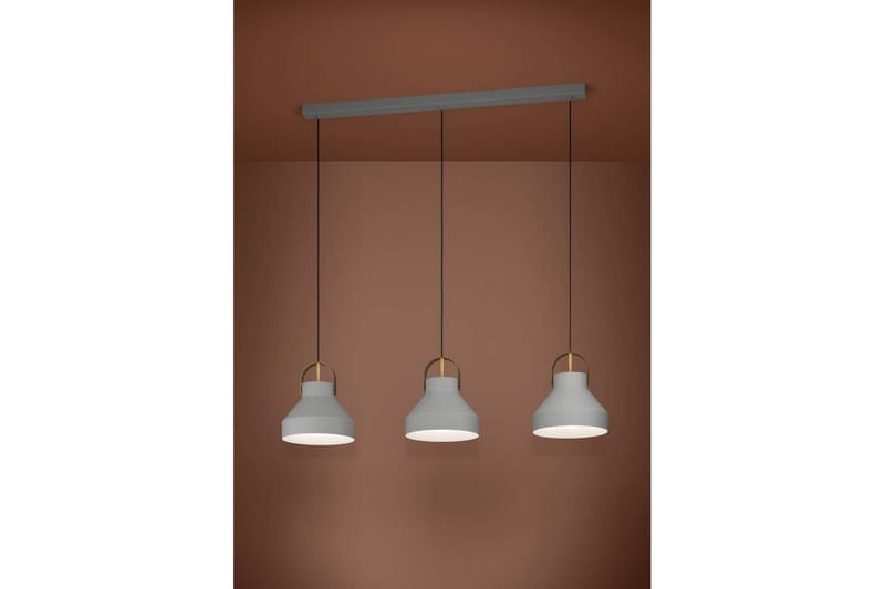 Loftpendel Eglo Estepona Grå med 3 lamper - Belysning - Lamper & indendørsbelysning - Loftlampe - Pendellamper & hængelamper