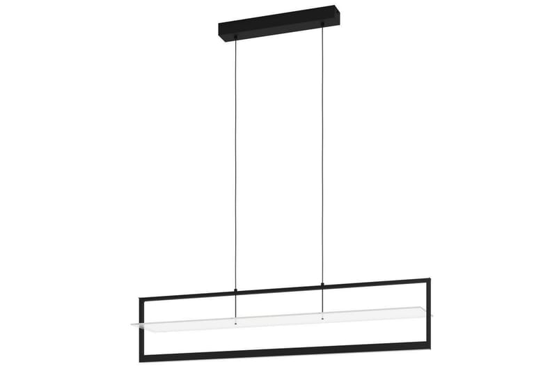 Loftpendel Eglo Farneta Sort/Satin Ramme - Belysning - Lamper & indendørsbelysning - Loftlampe - Pendellamper & hængelamper