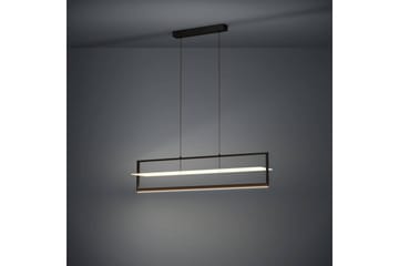 Loftpendel Eglo Farneta Sort/Satin Ramme - Belysning - Lamper & indendørsbelysning - Loftlampe - Pendellamper & hængelamper
