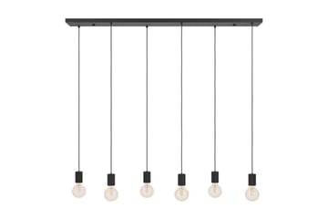 Loftpendel Eglo Huebro Sort med 6 Lamper - Belysning - Lamper & indendørsbelysning - Loftlampe - Pendellamper & hængelamper