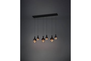 Loftpendel Eglo Huebro Sort med 6 Lamper - Belysning - Lamper & indendørsbelysning - Loftlampe - Pendellamper & hængelamper