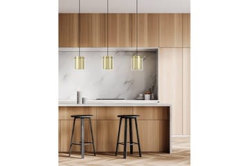 Loftpendel Eglo Lagunitas med 3 Lyskilder - Sort/Guld - Belysning - Lamper & indendørsbelysning - Loftlampe - Pendellamper & hængelamper