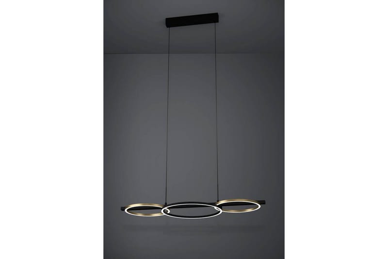 Loftpendel Eglo Lanacera Sort/Guld - Belysning - Lamper & indendørsbelysning - Loftlampe - Pendellamper & hængelamper
