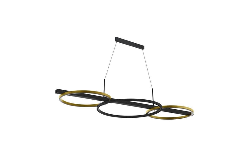 Loftpendel Eglo Lanacera Sort/Guld - Belysning - Lamper & indendørsbelysning - Loftlampe - Pendellamper & hængelamper