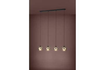 Loftpendel Eglo Lemorieta Sort/Guld med 4 Lamper - Belysning - Lamper & indendørsbelysning - Loftlampe - Pendellamper & hængelamper