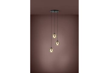 Loftpendel Eglo Lemorieta Sort/Guld Rundkreds med 3 Lamper - Belysning - Lamper & indendørsbelysning - Loftlampe - Pendellamper & hængelamper
