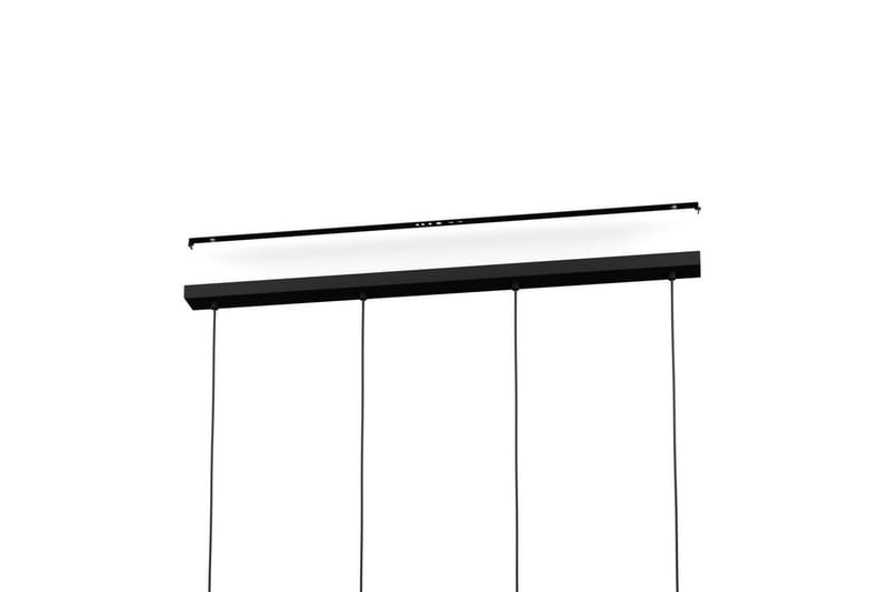 Loftpendel Eglo Lobatia med 4 Lyskilder - Sort/Grå/Hvid - Belysning - Lamper & indendørsbelysning - Loftlampe - Pendellamper & hængelamper