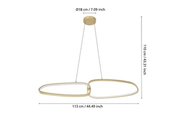 Loftpendel Eglo Lodosa Messing - Belysning - Lamper & indendørsbelysning - Loftlampe - Pendellamper & hængelamper