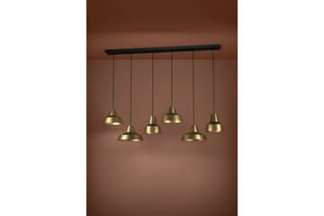 Loftpendel Eglo Majagua Sort/Messing med 5 Lamper - Belysning - Lamper & indendørsbelysning - Loftlampe - Pendellamper & hængelamper