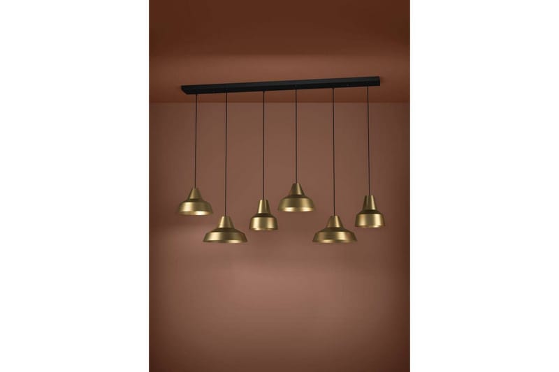 Loftpendel Eglo Majagua Sort/Messing med 5 Lamper - Belysning - Lamper & indendørsbelysning - Loftlampe - Pendellamper & hængelamper