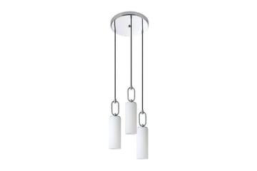 Loftpendel Eglo Majana Opalhvid/Krom Rundel med 3 Lamper - Belysning - Lamper & indendørsbelysning - Loftlampe - Pendellamper & hængelamper