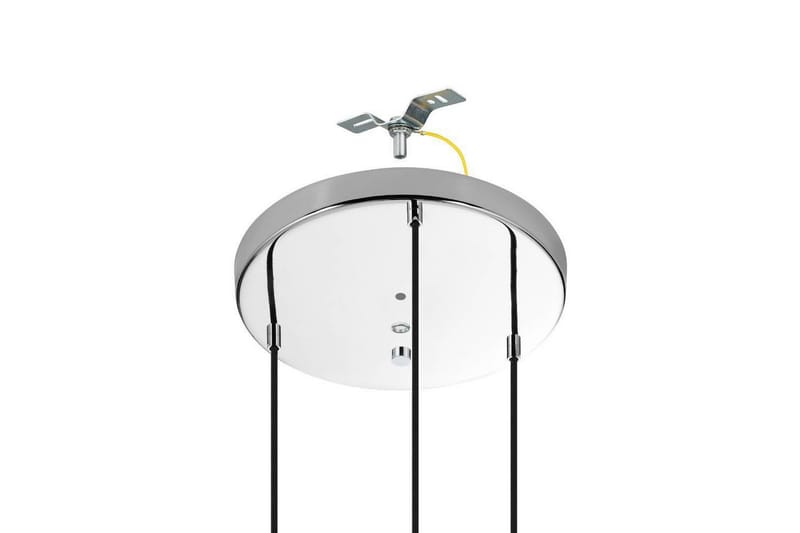 Loftpendel Eglo Majana Opalhvid/Krom Rundel med 3 Lamper - Belysning - Lamper & indendørsbelysning - Loftlampe - Pendellamper & hængelamper