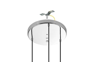 Loftpendel Eglo Majana Opalhvid/Krom Rundel med 3 Lamper - Belysning - Lamper & indendørsbelysning - Loftlampe - Pendellamper & hængelamper