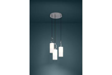 Loftpendel Eglo Majana Opalhvid/Krom Rundel med 3 Lamper - Belysning - Lamper & indendørsbelysning - Loftlampe - Pendellamper & hængelamper