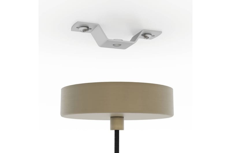 Loftpendel Eglo Manderline Sort/Messing 45 cm - 45 cm - Belysning - Lamper & indendørsbelysning - Loftlampe - Pendellamper & hængelamper
