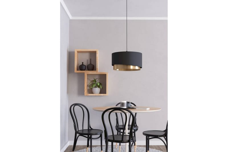Loftpendel Eglo Manderline Sort/Messing 45 cm - 45 cm - Belysning - Lamper & indendørsbelysning - Loftlampe - Pendellamper & hængelamper